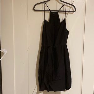 Spaghetti strap, little black dress